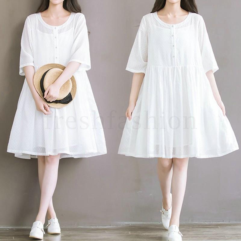 白ワンピース 夏 ひざ丈 刺繍 ワンピ キャミソール 2セット ホワイト エレガント おしゃれ Aライン 綿 フレア 膝丈 薄手 レース 旅行 白ワンピ 1807bg077 滝戸商事 通販 Yahoo ショッピング
