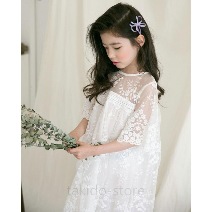 ワンピース 女の子 半袖 白 レースワンピース キッズ 白ワンピース 長袖 ワンピース 女の子 ワンピース 夏 人気新品 おしゃれ 1901aaa065 滝戸商事 通販 Yahoo ショッピング
