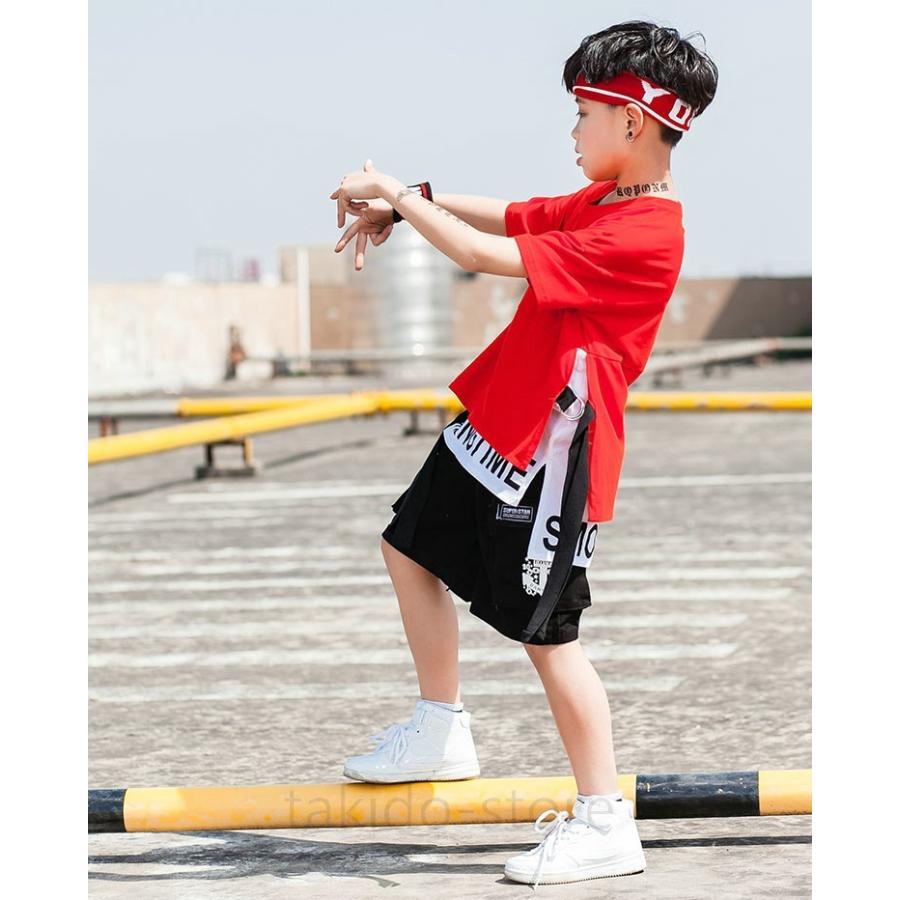 ダンス衣装 トップス ガールズ 赤 黒 ヒップホップ 衣装 キッズ ダンス衣装 セットアップ 韓国 子供服 ヒップホップ ダンスウェア 子供 1901aaa076 滝戸商事 通販 Yahoo ショッピング
