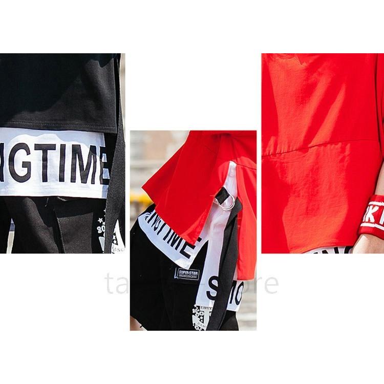 ダンス衣装 トップス ガールズ 赤 黒 ヒップホップ 衣装 キッズ ダンス衣装 セットアップ 韓国 子供服 ヒップホップ ダンスウェア 子供 1901aaa076 滝戸商事 通販 Yahoo ショッピング