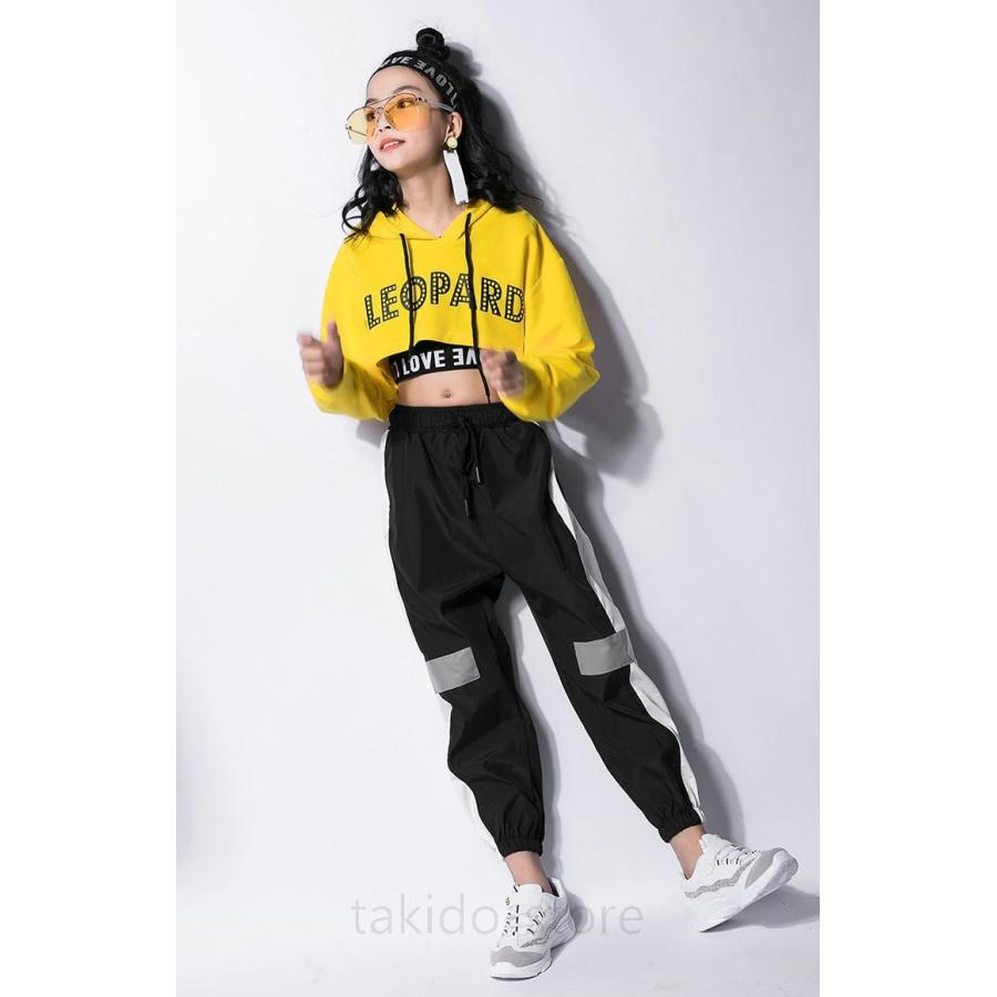 ダンス 衣装 ガールズ 長袖 へそ出し パーカー キッズ ダンス トップス へそ出し キッズダンス衣装 セットアップ 人気新品 おしゃれ 1901aaa136 滝戸商事 通販 Yahoo ショッピング