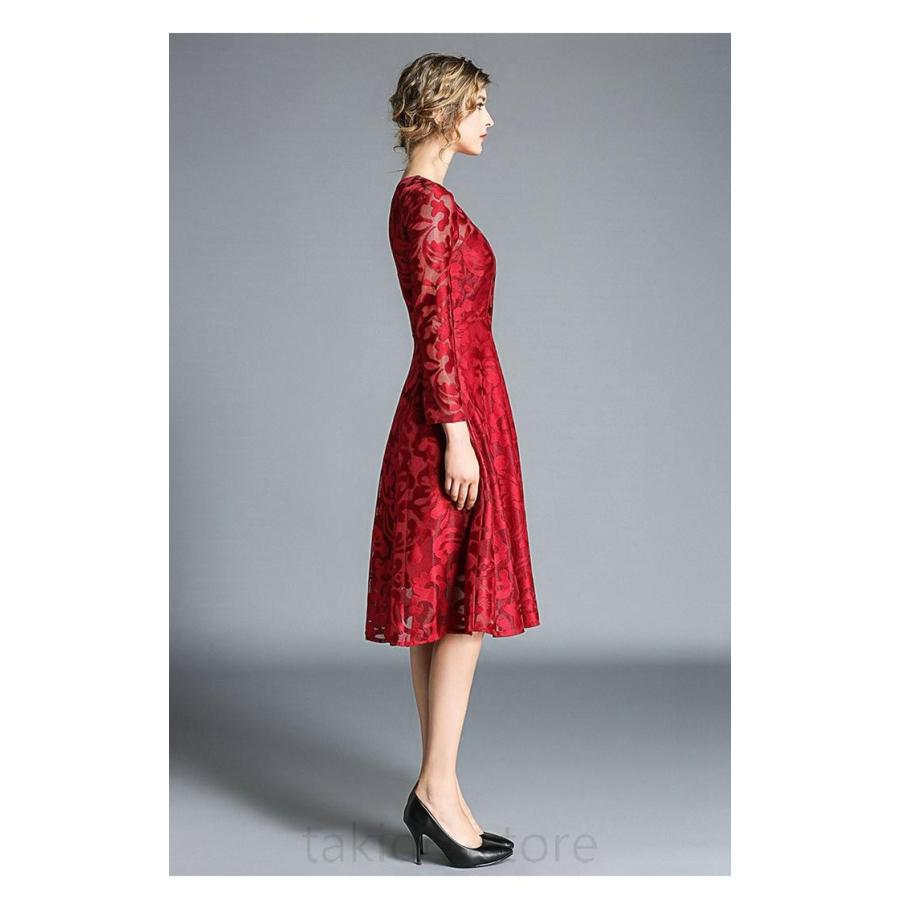 パーティードレス 長袖 結婚式 ワンピース Aライン 動きやすい プリーツ 膝丈体型カバー マキシ丈 フォーマルドレス 大人 ドレス二次会 お呼ばれ 1901aab024 滝戸商事 通販 Yahoo ショッピング