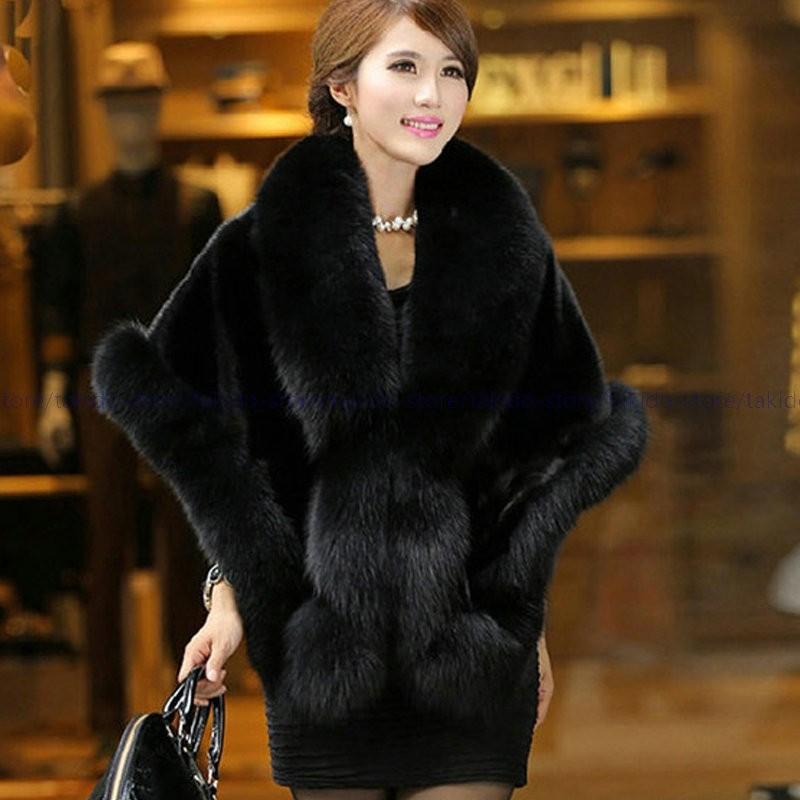 人気新品 フェイクファーコート毛皮 ポンチョ ケープ フォックス ファー レディース ボレロ マントコート 肩掛けストール ショール ふわふわボリューム 秋冬防寒 hm199 滝戸商事 通販 Yahoo ショッピング