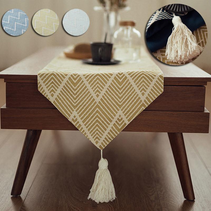 ランナー 食卓 無地 テーブル センター テーブルランナー センタークロス モダン 和風柄 テーブル クロス ランチョンマット センター