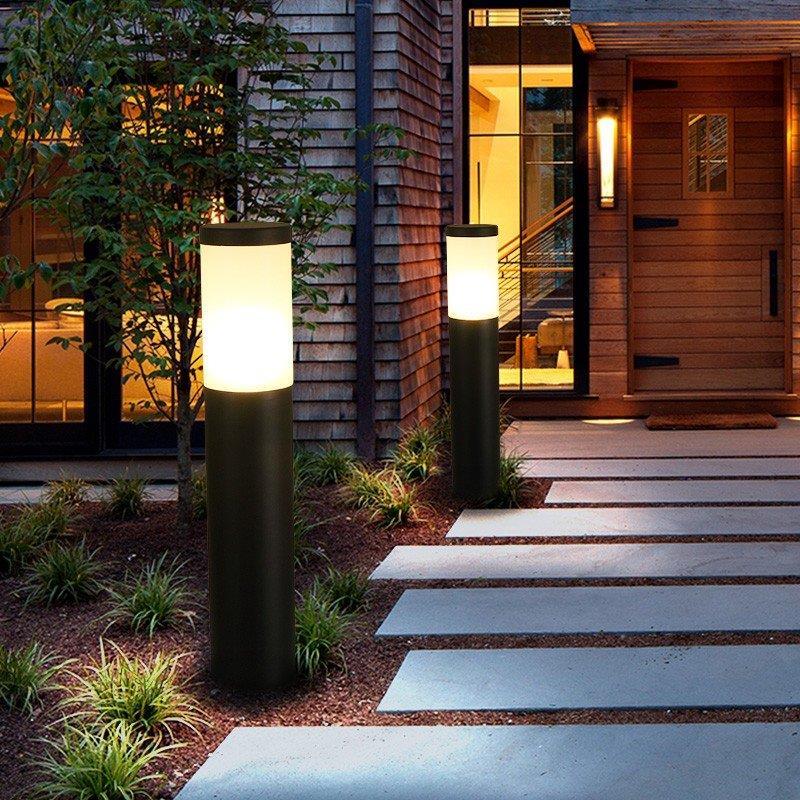 照明 門柱灯 ガーデンライト ポール灯 門灯 庭園灯 照明器具 防水 外灯 