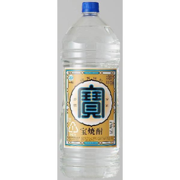 宝焼酎 20度 4000ml エコペット 1ケース(4本)｜takihan-1