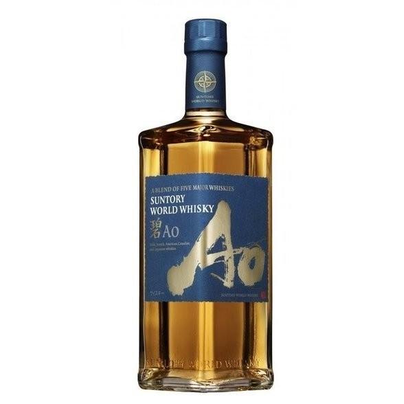 サントリー  ワールド ウイスキー 碧 Ao 700ml 【化粧箱付】1本 サントリー ワールドウイスキー 碧 Ao 43度 700ml 化粧箱なし : 酒の