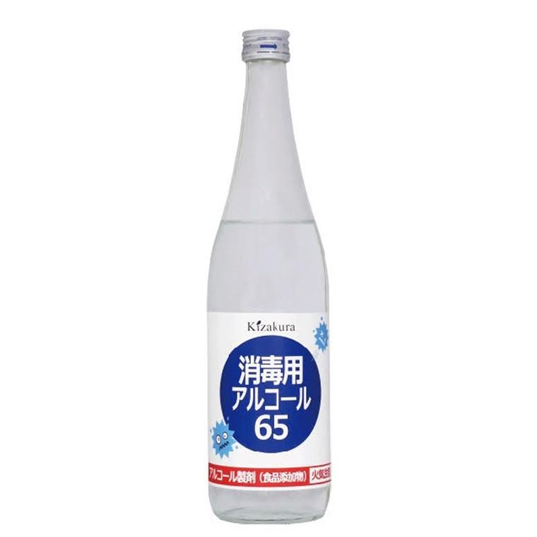 黄桜 消毒用アルコール65 650ml 消毒 掃除 エタノール Kizakura65 1 酒のたきはん 通販 Yahoo ショッピング