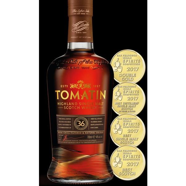 受賞店舗】 トマーティン 36年 700ml 46度 正規品 化粧箱付き 洋酒