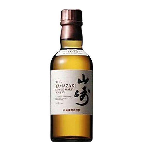 サントリーシングルモルトウイスキー 山崎 ノンビンテージ 180ml 43度 化粧箱なし｜takihan-1