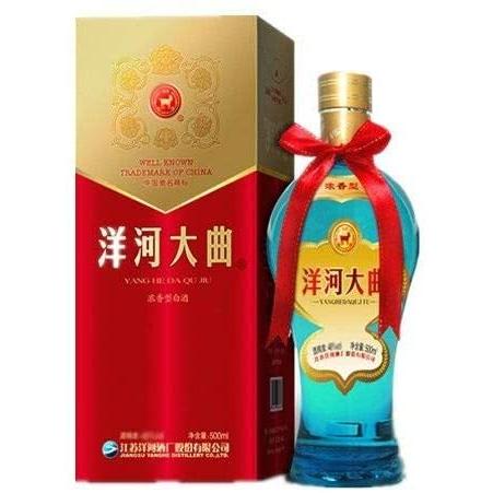 中国酒スピリッツ 洋河大曲 新天藍 ヨウガダイキョク シンテンラン 38