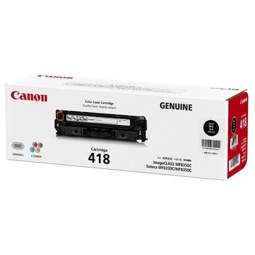 キャノン カートリッジ418 ブラック 純正品 CRG-418K