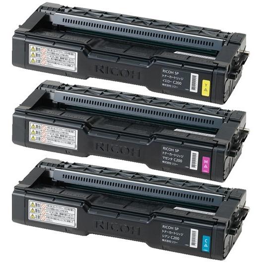 リコー SPトナー C200 純正品 (3色セット) : ri-c200-ty : TKI Shop  