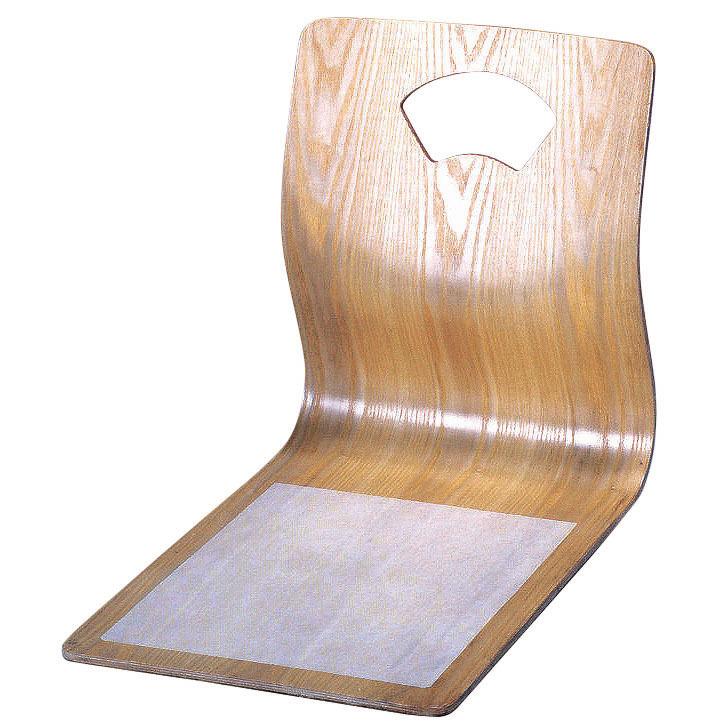 演漆 座椅子　ケヤキ色　8台セット　スタッキング可能　座面滑り止め付き 演漆（ENSHITU）カタログ P205 P206