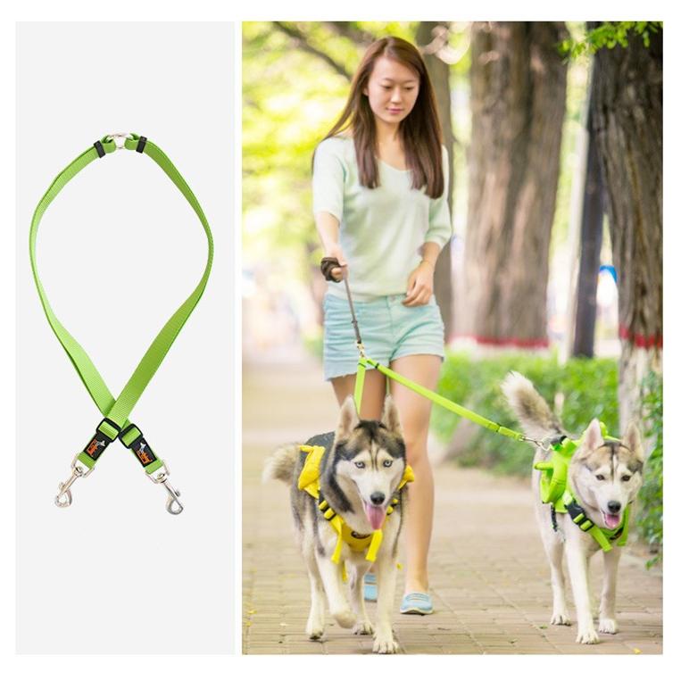 2頭引きダブルリード ナイロン 犬用リード ハンディリード ペット ドライブ用品 犬 猫 カー用品 おでかけ用品 お出かけ便利 お散歩グッズ 中型 小型 犬 男女兼用 1a122 田木商品 通販 Yahoo ショッピング