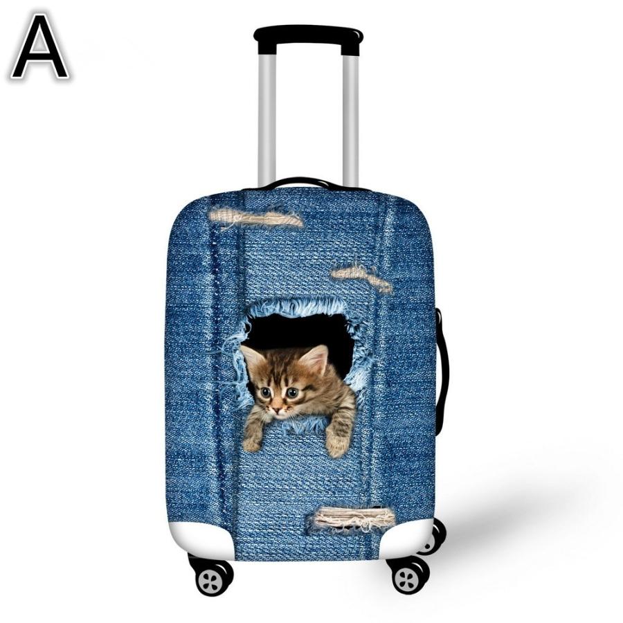 旅行用品 スーツケースカバー 個性的 3dペット 犬 Dog 猫 Cat カワイイ S M L 18 22 24 26 28インチ対応 擦り傷 保護 汚れ ターンテーブル 守る 1a3c5 1a295 1a250 田木商品 通販 Yahoo ショッピング