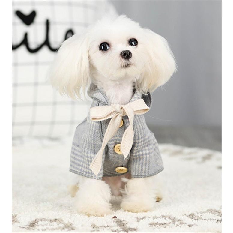 秋冬 中小型犬猫の服 犬洋服 犬防寒パーカー 犬ウールコート 犬ジャケット ペット服 ペットウェア ドッグウェア お出かけ着 フード付き 1adac 田木商品 通販 Yahoo ショッピング