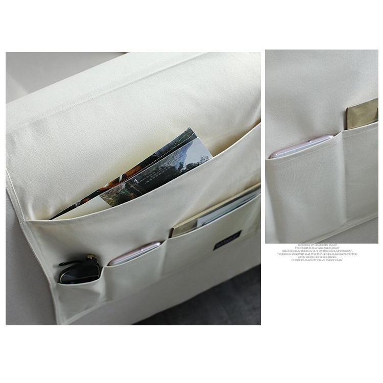 ソファー掛け袋 サイドポケット リモコンポケット ベッドサイド収納ポケット スマホ 雑誌 小物入れ 雑貨整理 収納袋 小物仕分け整理 便利 1ae01 田木商品 通販 Yahoo ショッピング