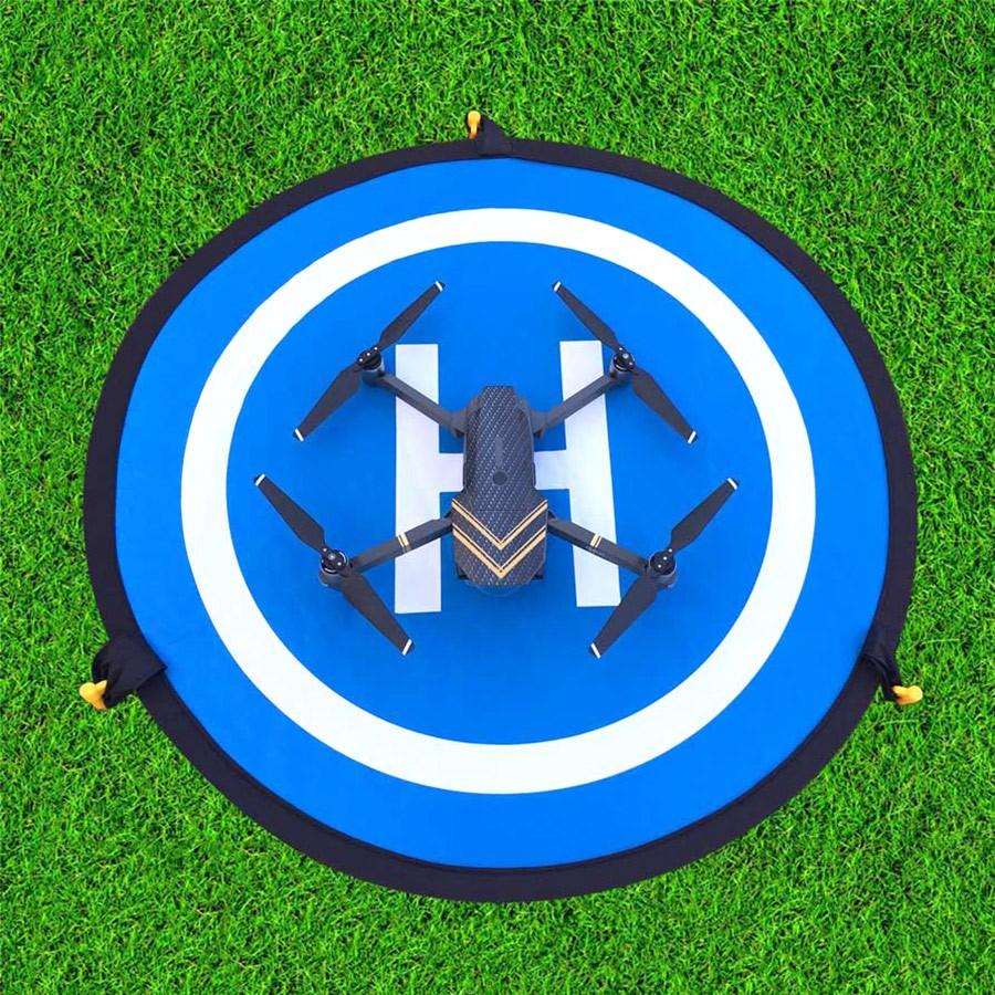 DJIドローン用ランディングパッド 簡易折畳み収納式 ヘリコプター ランディングパットヘリポート ランディングマット 75cm 1ae5c