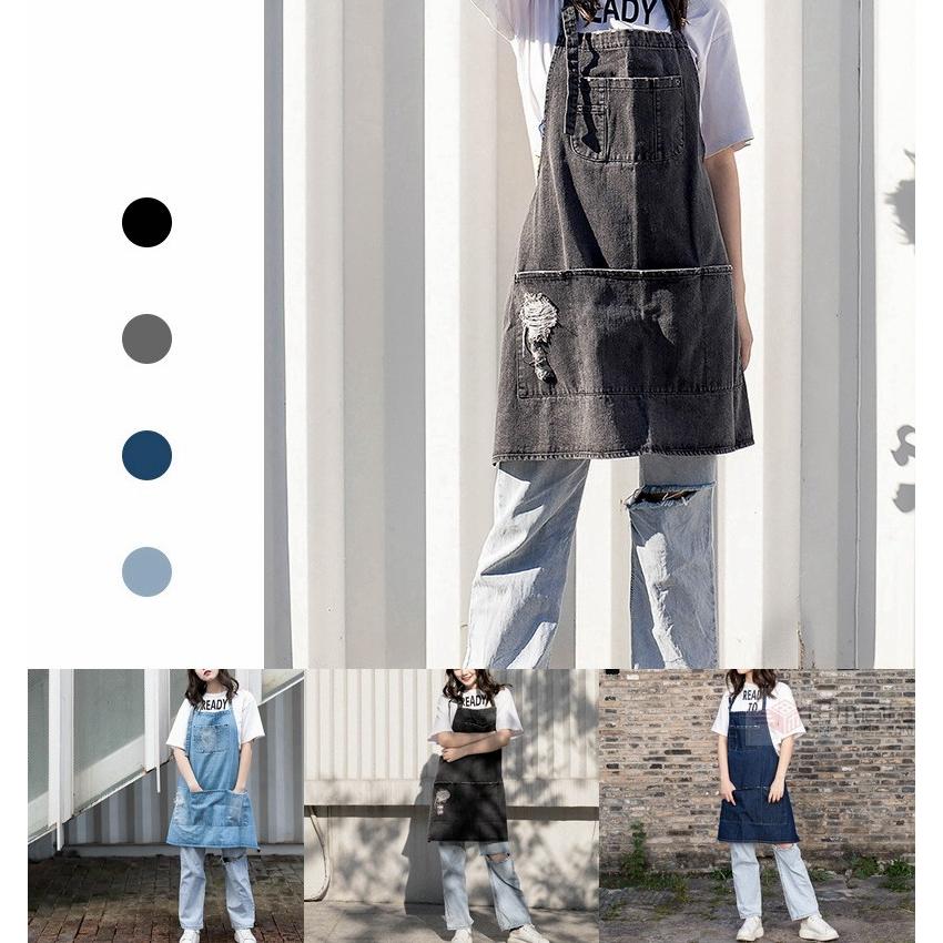 デニムエプロン シンプル 男女兼用 ワークエプロン ソムリエ レディース メンズ 業務用 制服 カフェ シンプル Diy ガーデニング 料理教室 飲食店 保育士 1aef5 田木商品 通販 Yahoo ショッピング