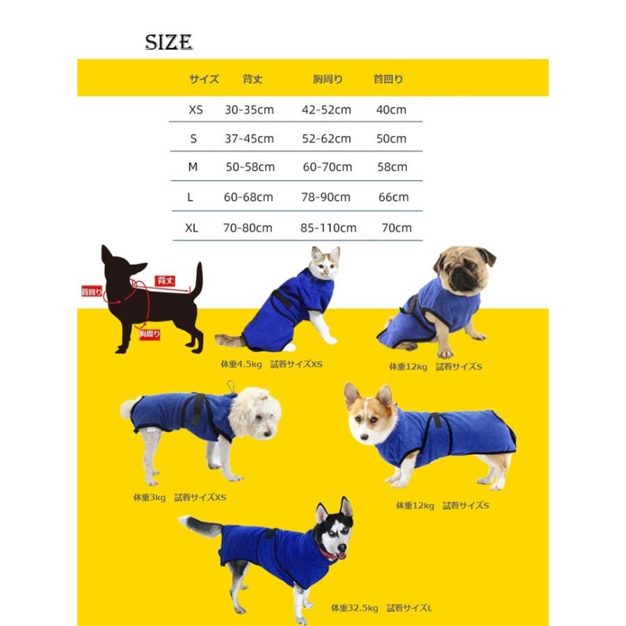 Xs Sサイズ 中 小型ペット着れるバスタオル 犬猫バスローブ ガウン ペットローブ 犬タオル 体拭き 吸水速乾タオル 乾燥毛布 お風呂タオル マイクロファイバー 1b033 田木商品 通販 Yahoo ショッピング