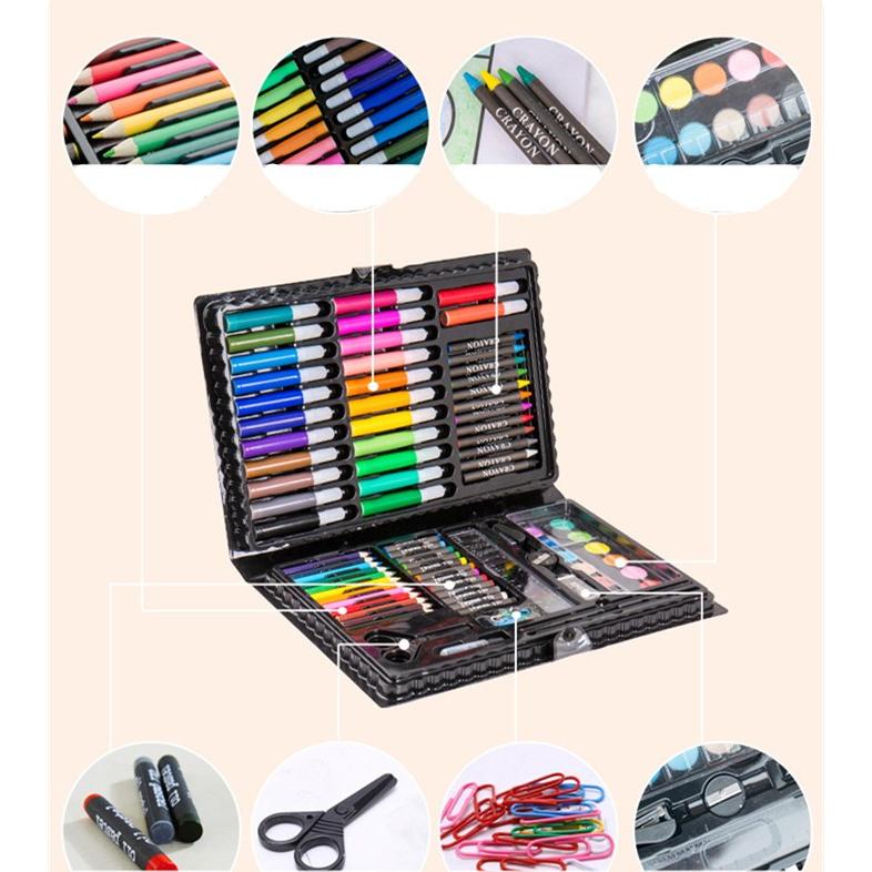 お絵かきアートセット 文房具色鉛筆 クレヨン カラーペンセット お絵かきセット 水性色鉛筆 持ち歩き 色鉛筆 子供 クリスマスプレゼント 108pcs ネコポス不可 1eca4 田木商品 通販 Yahoo ショッピング