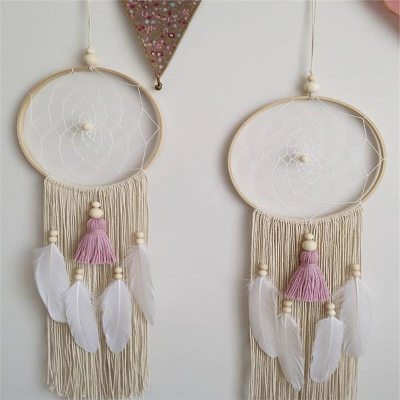 ウェーブドリームキャッチャー 北欧 壁掛け 壁飾り オシャレ インテリア 雰囲気 プレゼント 撮影道具 部屋飾り 雑貨 モノトーン 引越祝い 結婚祝 新築祝 1ed59 田木商品 通販 Yahoo ショッピング