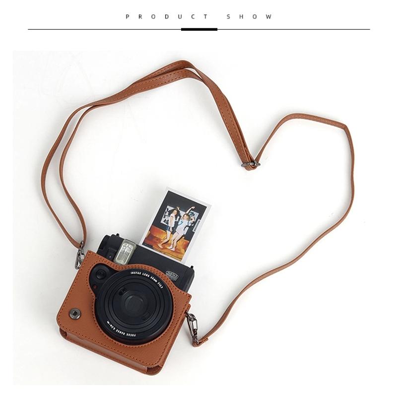 富士instax mini 99 レザーケース カバー収納ポーチ FUJIFILM 