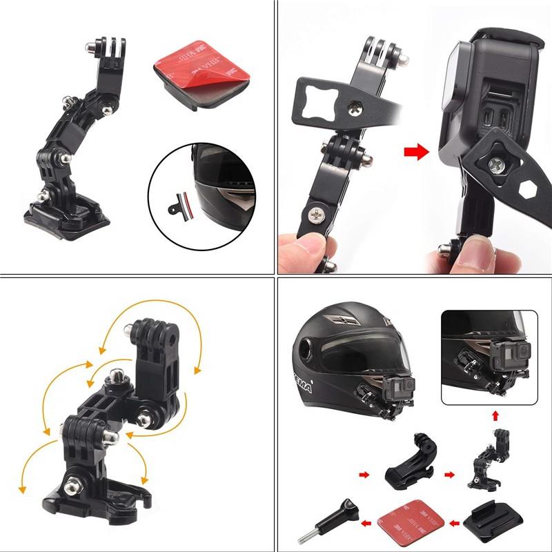 ヘルメット顎マウント マウントホルダー カメラ固定 Pov撮影 フルフェイスヘルメット対応 アクションカメラ アクセサリー Dji Gopro Xiaoyiなどクションカメラ用 1ef18 田木商品 通販 Yahoo ショッピング