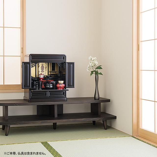 仏壇屋 滝田商店 仏壇 唐木ミニ仏壇 黒檀仏壇 (No.3) 16号 国産 仏壇屋 滝田商店 仏壇 唐木ミニ仏壇 黒檀仏壇 (No.3) 16号 国産