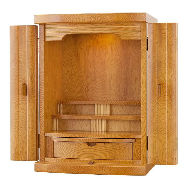 【新品／半額】卓上仏壇 屋久杉調  無料配送 仏壇屋 滝田商店 仏壇 モダンミニ仏壇 小雪 屋久杉 上置き型 20号