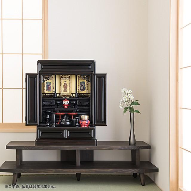 仏壇屋 滝田商店 仏壇 唐木ミニ仏壇 黒檀仏壇 (No.4) 23号 国産(日本製