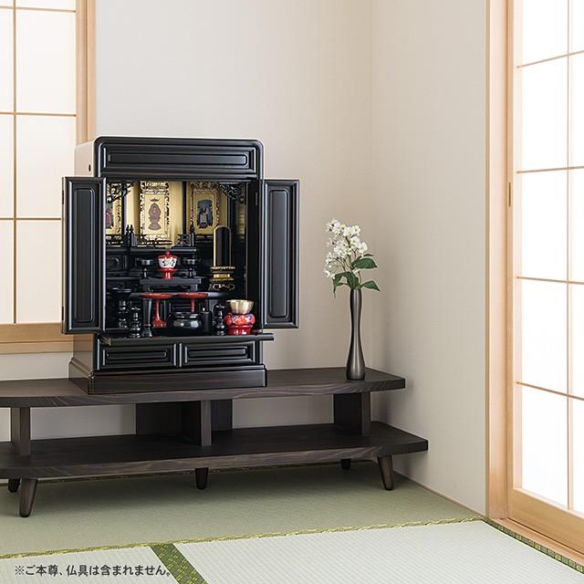 仏壇屋 滝田商店 仏壇 唐木ミニ仏壇 黒檀仏壇 (No.4) 23号 国産(日本製