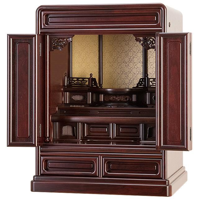 仏壇　ミニ　ミニ仏壇　紫檀　唐木 仏壇屋 滝田商店 仏壇 唐木ミニ仏壇 紫檀仏壇 (No.5-1) 23号 国産(日本