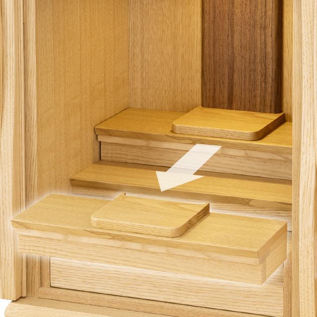 仏壇屋 滝田商店 仏壇 モダン ミニ仏壇 ゆらり 栗 無垢 上置き型 仏壇屋 滝田商店 仏壇 モダン ミニ仏壇 ゆらり 栗 無垢 上置き型