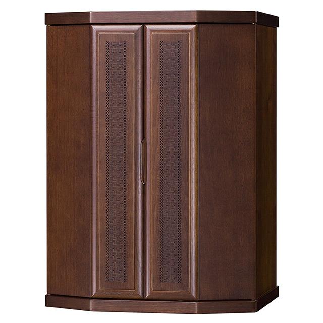 仏壇屋 滝田商店 仏壇 モダンミニ仏壇 六角 ダーク 20号 高さ60cm×巾