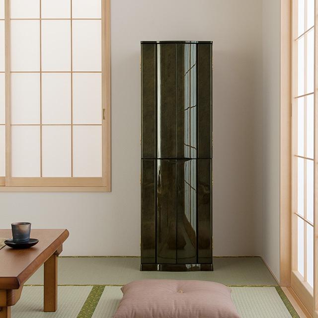 仏壇屋 滝田商店 仏壇 モダン仏壇 ユズリハ 台付型(床置き) モス 