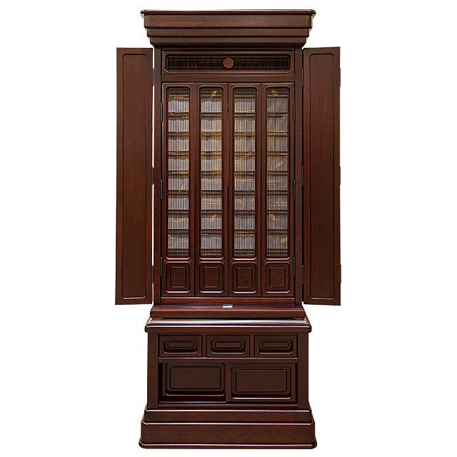 仏壇屋 滝田商店 仏壇 唐木仏壇 No.32 紫檀仏壇 57×20号 台付型(床置き