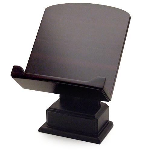 見台(過去帳台)一本足 黒檀 3.5寸