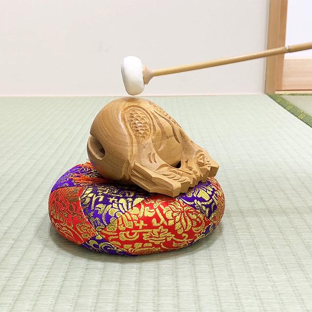 仏壇屋 滝田商店 木魚 白木(一式) 3寸 : 仏壇・仏具販売-仏壇屋 滝田 