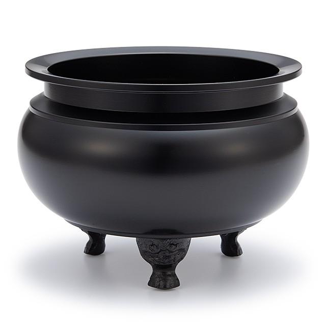 仏壇屋 滝田商店 香炉(机上香炉) 黒色 6寸 : 仏壇・仏具販売 仏壇屋 滝田商店 香炉(机上香炉) 黒色 6寸 : 仏壇・仏具販売