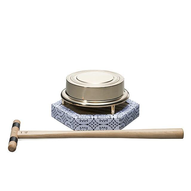 仏壇屋 滝田商店 鉦吾(しょうご)セット 5寸 (鉦鼓・伏鉦・叩鉦・鉦