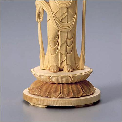聖観音菩薩 白木製 5寸 : 仏壇・仏具販売-仏壇屋 滝田商店 - 通販