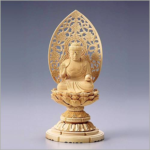 薬師如来 白木製 2.5寸 : 仏壇・仏具販売-仏壇屋 滝田商店 - 通販