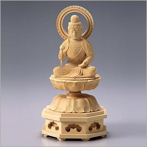 勢至菩薩(午年生まれ) 白木製 3寸 : 仏壇・仏具販売-仏壇屋 滝田商店