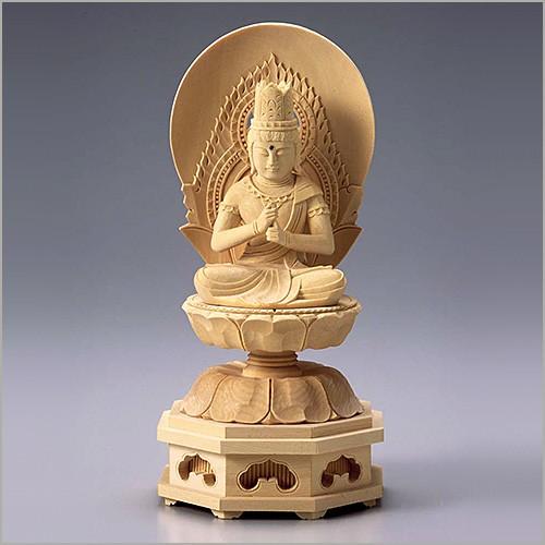 大日如来(未・申年生まれ) 白木製 2寸 : 仏壇・仏具販売-仏壇屋 滝田