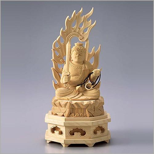 不動明王(酉年生まれ) 白木製 2寸 : 仏壇・仏具販売-仏壇屋 滝田商店