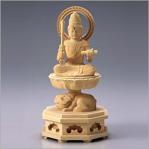文殊菩薩(卯年生まれ) 白木製 2寸 : 仏壇・仏具販売-仏壇屋 滝田商店