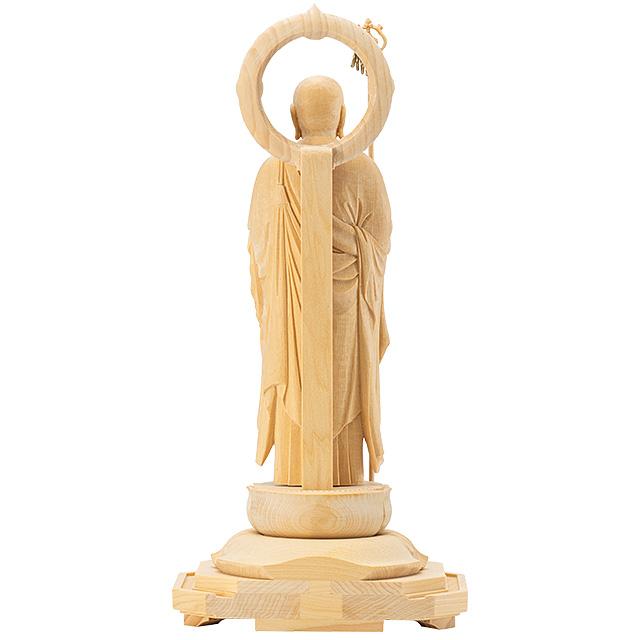仏像 地蔵菩薩 榧製 八角台座 4.5寸 高さ22cm(お地蔵様 お地蔵 仏像 地蔵菩薩 榧製 八角台座 4.5寸 高さ22cm(お地蔵様 お地蔵