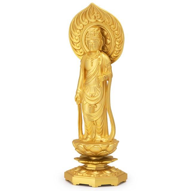 聖観音菩薩 合金製 15.3cm【牧田秀雲作】_2